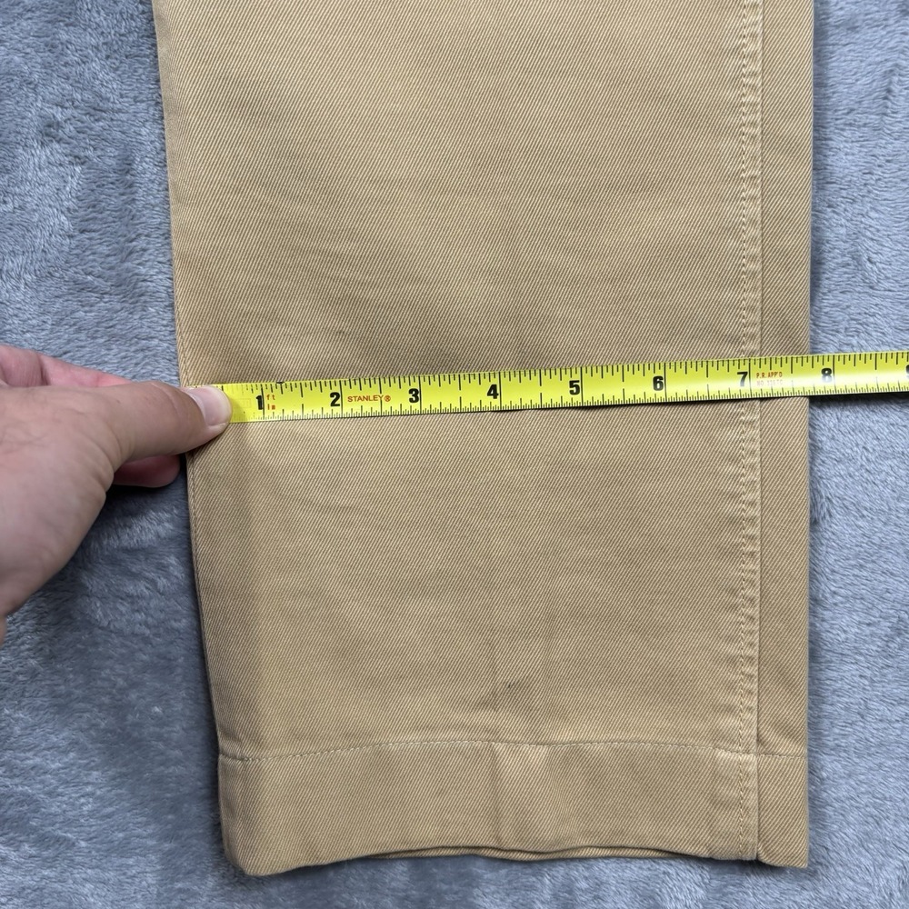 Sid Mashburn Sport Trouser Chino Pants Men's 36x32 Khaki Tan Cotton Slim - Picture 6 of 7